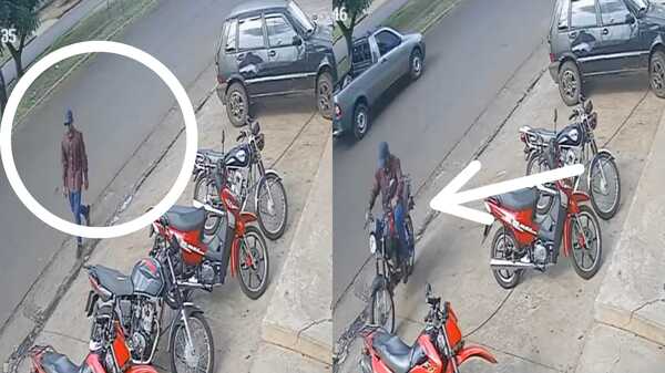 Dueño de barbería sufre hurto de su motocicleta - Oasis FM 94.3