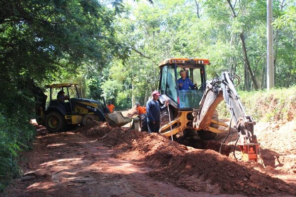Essap continúa con obras de extensión de tuberías en San Bernardino - El Independiente