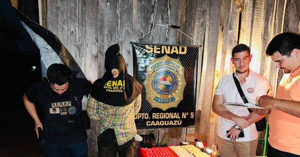 Diario HOY | Capturan a microtraficante e incautan casi un centenar de dosis de chespi en Caaguazú