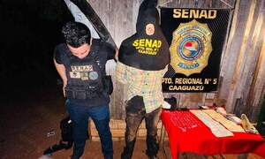 Capturan a microtraficante e incautan casi un centenar de dosis de chespi en Caaguazú – Prensa 5