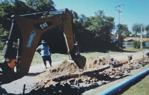 Extensión de tuberías: cientos de familias de San Bernardino recibirán mejor servicio de agua