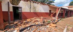 Obras sin iniciar en la escuela San Roque González de Santa Cruz de San Ignacio - Nacionales - ABC Color
