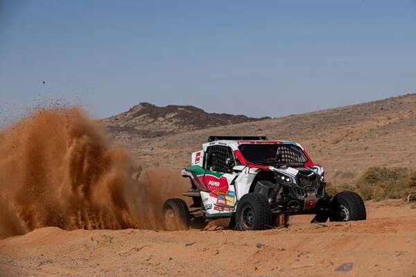 Oscar Santos culmina el Dakar - ABC Motor 360 - ABC Color
