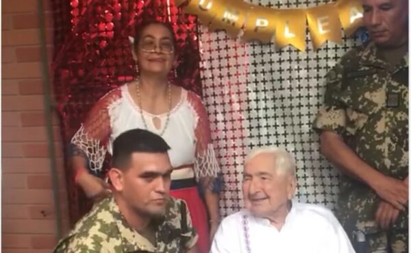 Excombatiente de la guerra del Chaco celebró sus 108 años