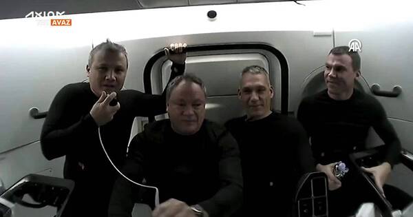 La Nación / Misión privada llevó al primer turco en el espacio