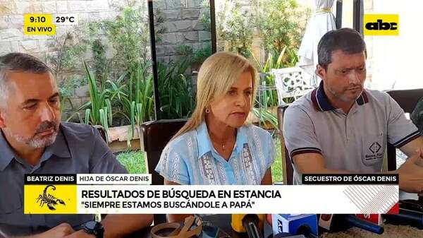 Secuestro de Óscar Denis: resultados de búsqueda en estancia - ABC Noticias - ABC Color