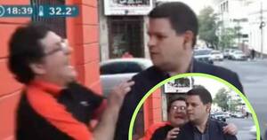 La Nación / Viral: saludaron a periodista en pleno contacto en vivo