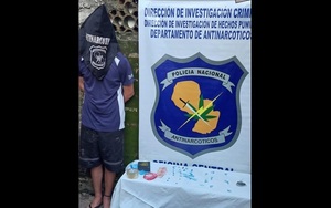 En operativo fiscal aprehenden a menor de 16 años con varias dosis de cocaína y marihuana