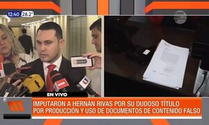 Llegó el pedido de desafuero de Hernán Rivas | Telefuturo