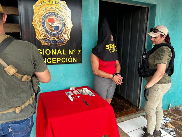 Mujer es detenida por cuarta vez en caso de venta de drogas en Concepción