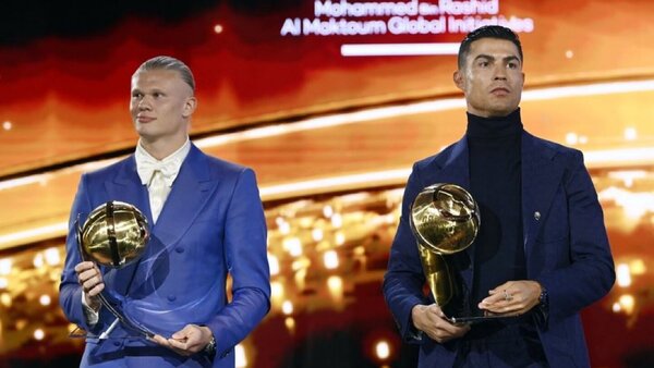 Haaland es el Mejor Jugador del año para los Globe Soccer Awards