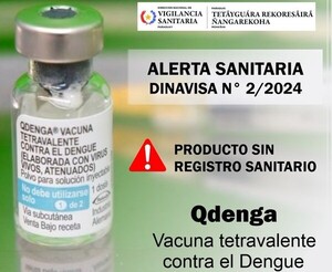 Vigilancia Sanitaria alerta sobre vacuna contra el dengue no aprobada en Paraguay - La Tribuna