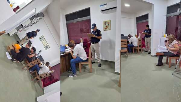 Allanaron un estudio contable en el microcentro de Encarnación