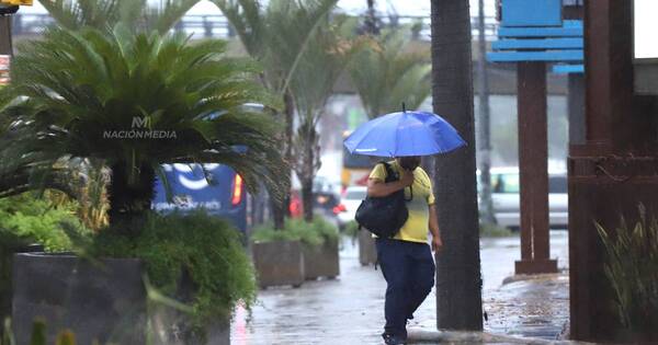 La Nación / Meteorología emite nueva alerta de tormentas y lluvias en siete departamentos