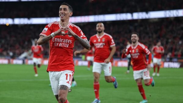 Ángel Di María asegura la victoria del Benfica sobre el Boavista