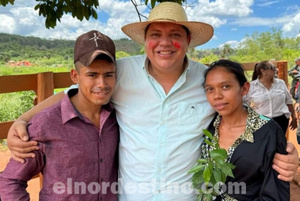 Gobernación de Amambay y Municipalidad de Cerro Corá inauguran viviendas sociales en Comunidad Indígena Jakaira - El Nordestino