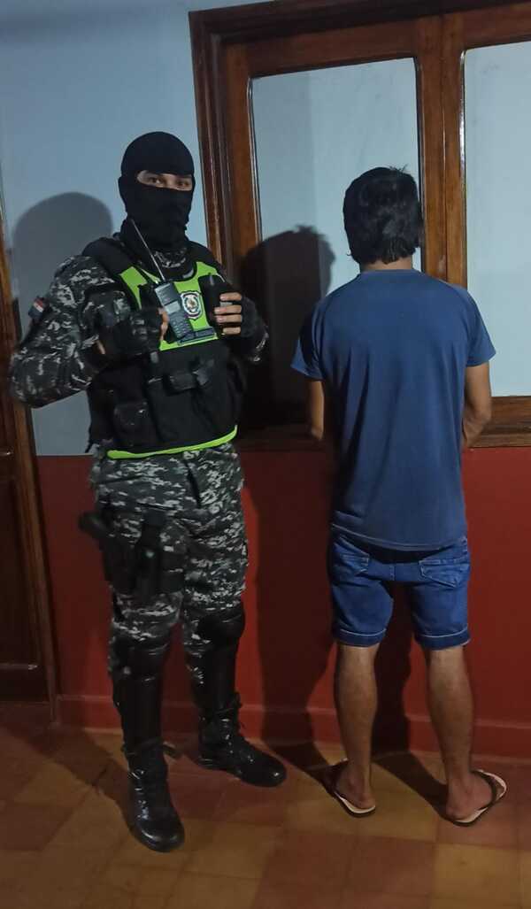 Lince captura a presunto distribuidor de drogas en Obligado