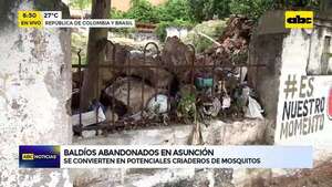 Video: Baldíos abandonados en Asunción   - ABC Noticias - ABC Color