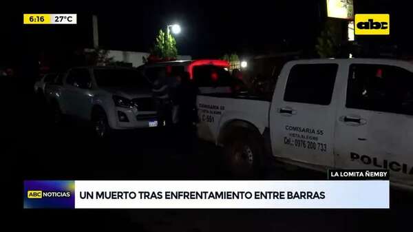 Video: Un muerto tras enfrentamiento entre barras - ABC Noticias - ABC Color