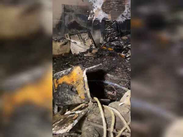 Incendiaron una escuela en el Bañado Sur