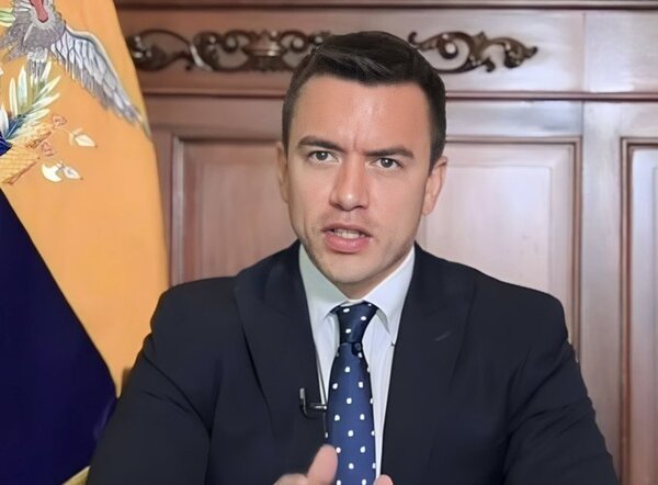 Ecuador apoya a Israel y “no condenará” sus acciones en la guerra