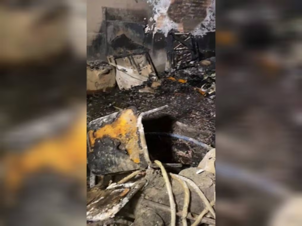 Incendiaron una escuela en el Bañado Sur