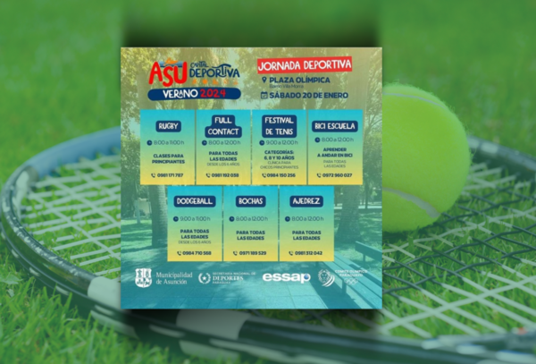 Invitan a vivir una jornada deportiva en la Plaza Olímpica de Villa Morra - Megacadena - Diario Digital