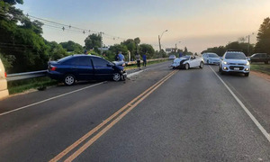 En San Ignacio Colisión frontal deja un fallecido y tres heridos