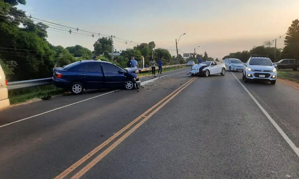 En San Ignacio Colisión frontal deja un fallecido y tres heridos