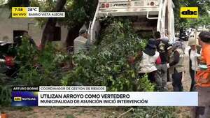 Video:  Utilizan arroyo como vertedero  - ABC Noticias - ABC Color