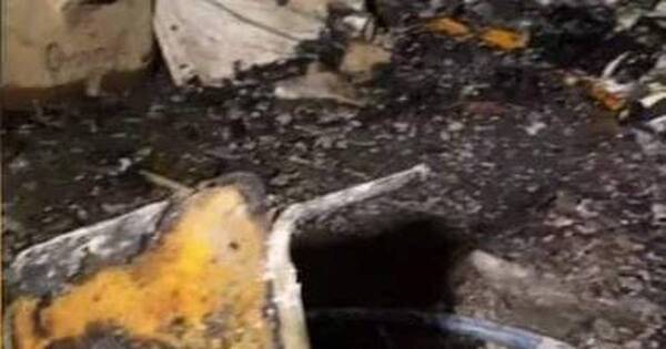 La Nación / Ladrones destruyen 100 sillas al quemar escuela en Bañado Sur