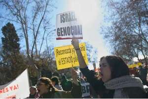“No queremos ser cómplices de un genocidio”: España se levanta en solidaridad con el pueblo palestino - Mundo - ABC Color