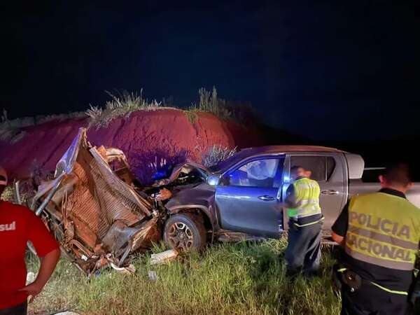 Un fallecido y tres lesionados en accidente rutero en Naranjal - ABC en el Este - ABC Color