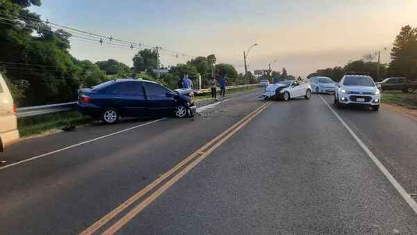 Colisión frontal deja un fallecido y tres heridos en San Ignacio