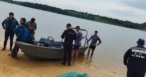 Diario HOY | Hallan cuerpo del hombre que entró al Lago Acaray