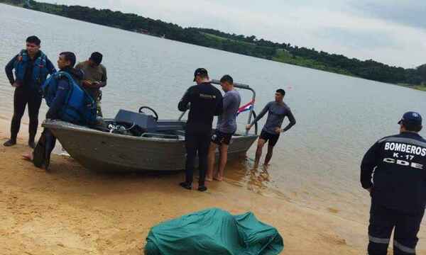 Hallan cuerpo del hombre que entró al Lago Acaray