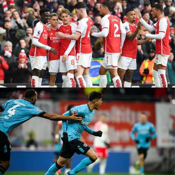 Arsenal apabulla al Crystal Palace y Leverkusen muestra estirpe de líder - La Tribuna