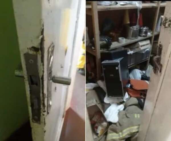 Inseguridad: roban sede de bomberos voluntarios en J. Augusto Saldivar - Nacionales - ABC Color