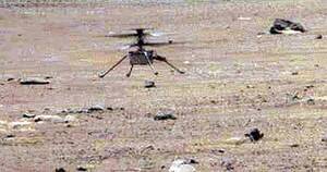 La Nación / Pierden contacto con helicóptero en Marte