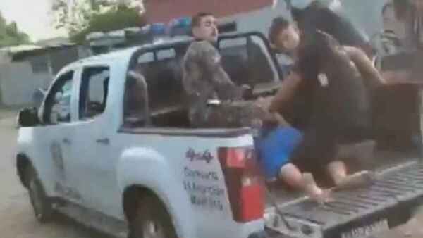 Aprehendidos en el Bañado Sur serán imputados por daño de patrullera