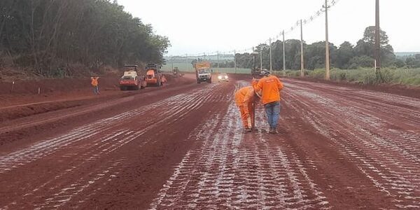 Avanzan las tareas de construcción del Lote 1 de la ruta Puerto Indio