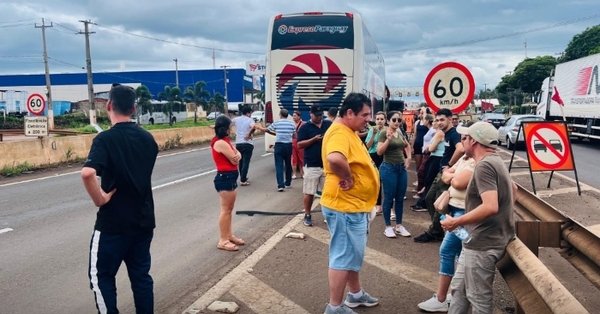 . Brasil: Paraguayos quedaron varados por más de 18 horas