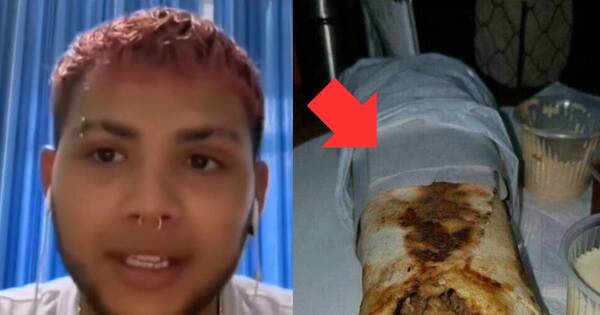 La Nación / Tiktoker dijo que lo “único” rico en el país es el lomito árabe