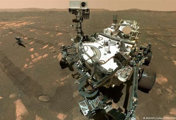 La NASA restablece contacto con su helicóptero en Marte