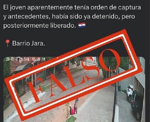 Fiscalía aclara que decretó prisión preventiva de un joven que asaltó violentamente a una mujer en Barrio Jara