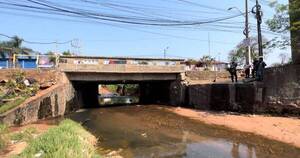 Diario HOY | Desde este lunes, clausuran Av. Argaña para reparar puente sobre el arroyo Lambaré