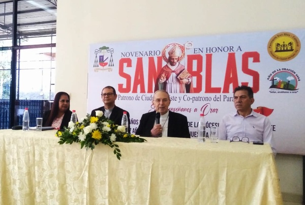 Con el rezo del Ángelus, se inicia el novenario en honor a San Blas - La Clave