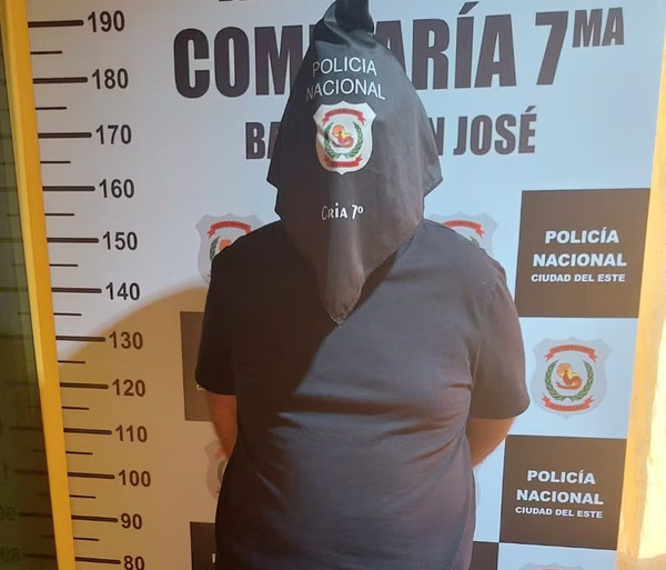 Aprehenden por supuesto hecho de violencia familiar a yerno de Justo Zacarías Irún