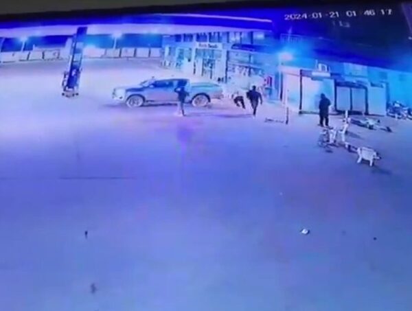 Intentan llevarse un cajero automático en Minga Guazú y roban estación de servicios · Radio Monumental 1080 AM