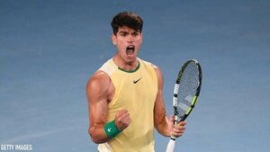 Versus / Intratable Alcaraz se cita con Zverev en los cuartos de final del Abierto de Australia